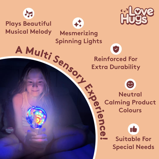 Musical Sensory Light Up Wand, alternate view