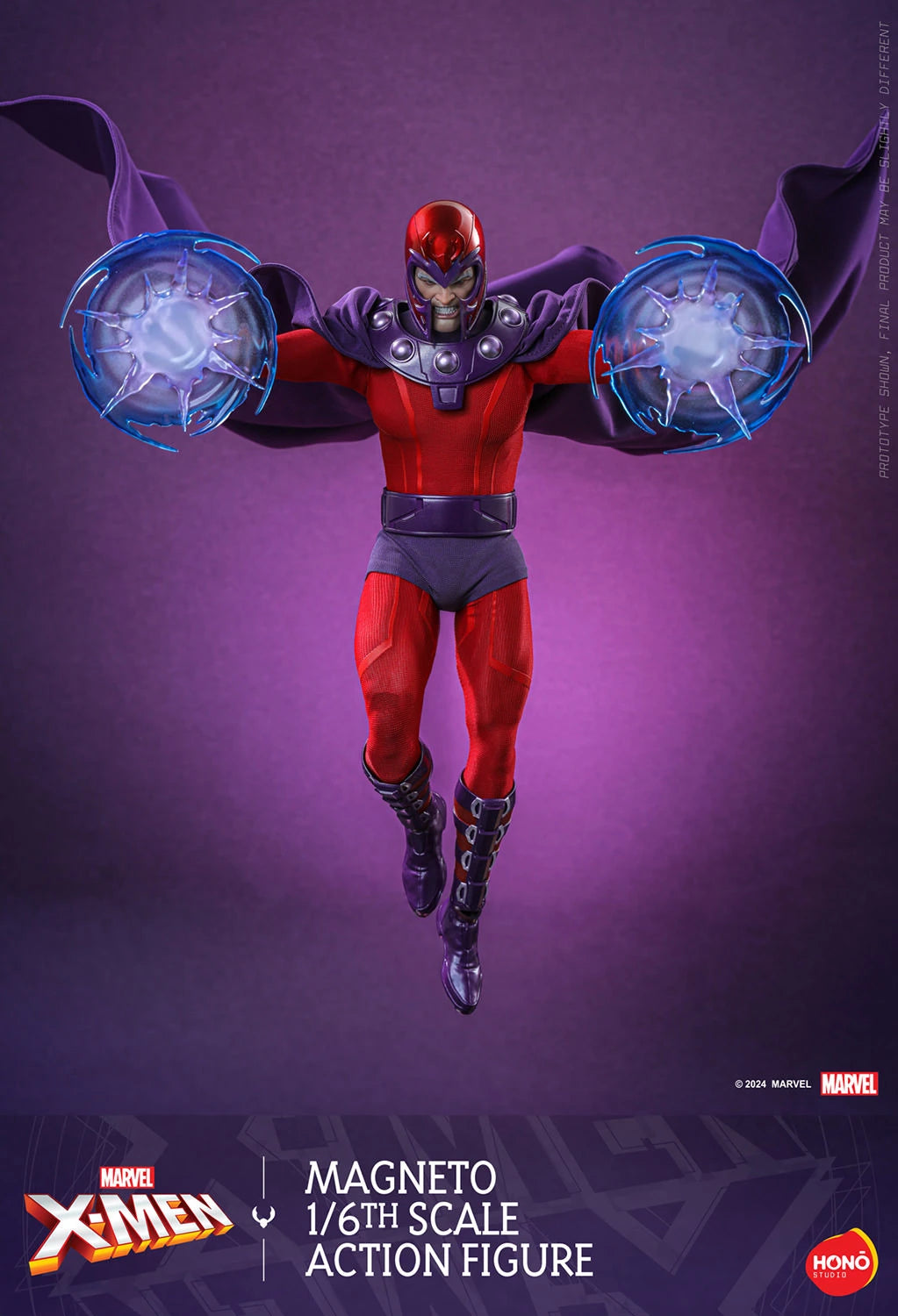 Hot Toys Hono Studio Marvel X-Men Magneto 1/6th Scale Action Figure