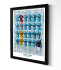 Man City Treble Winners Collection Signed Limited Edition A2 Print, alternate view