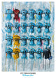 Man City Treble Winners Collection Signed Limited Edition A2 Print