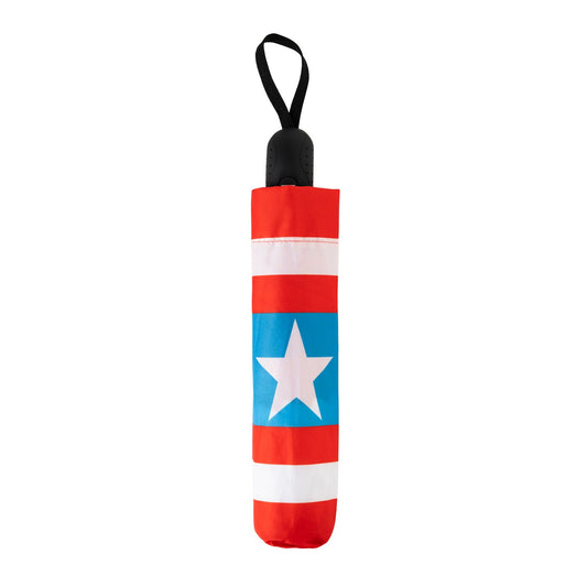 Marvel Captain America Lightweight, Foldable & With Cover Travel Umbrella alternate view