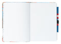 Marvel Captain America Uniform A5 Premium Notebook With Pen close up detail