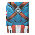 Marvel Captain America Uniform A5 Premium Notebook With Pen alternate view