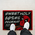 Marvel Deadpool Coir Door Mat 60 x 40cm packaging view
