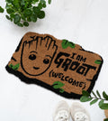 Marvel Groot Coir Door Mat 60 x 40cm design detail