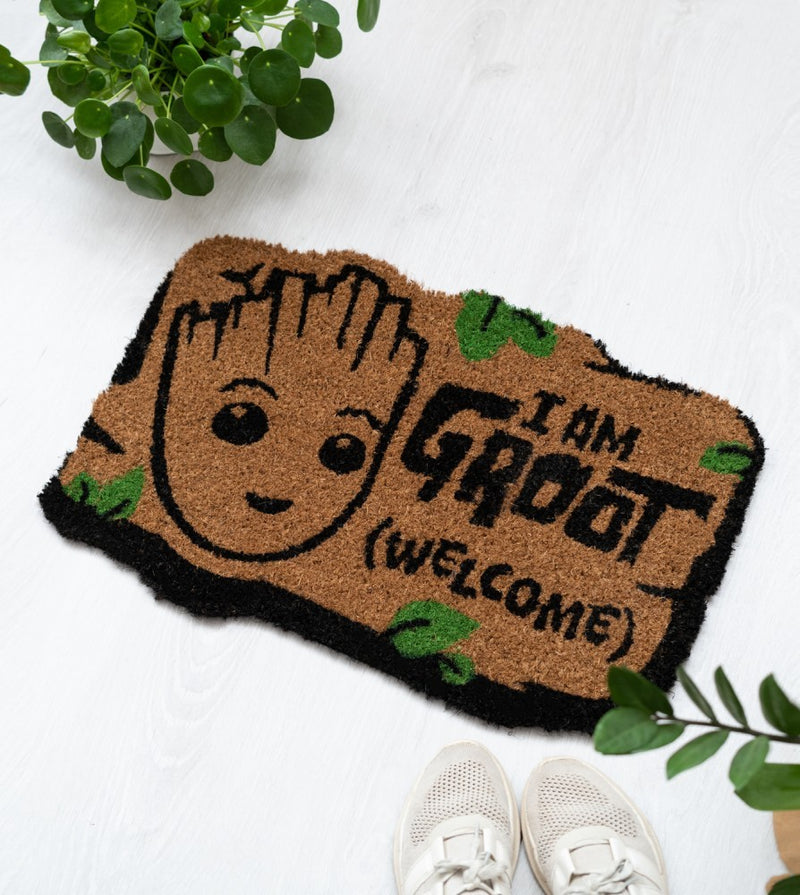 Marvel Groot Coir Door Mat 60 x 40cm design detail
