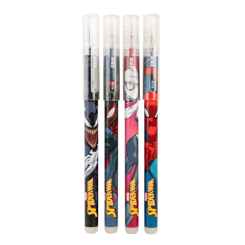 Marvel Spider-Man Erasable Pen Set of 4