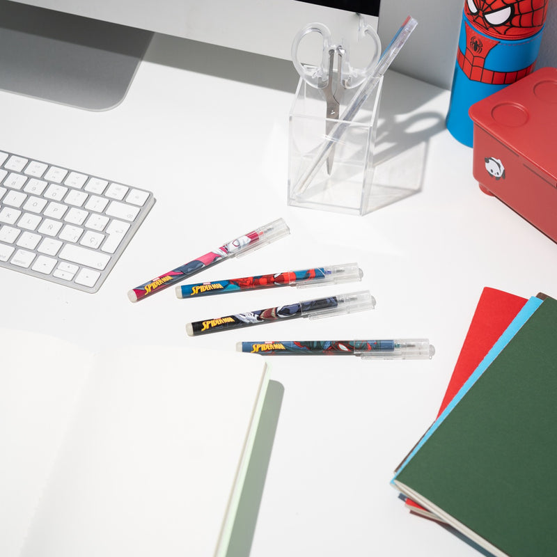 Marvel Spider-Man Erasable Pen Set of 4 alternate view