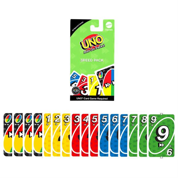 Uno Add-On Packs (Speed Pack) Card Game
