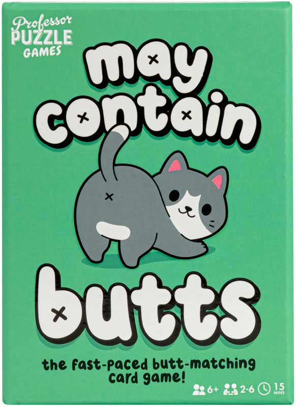 May Contain Butts | Hilarious Animal Matching Card Game for Kids & Families collectible from U&C Solutions Ltd