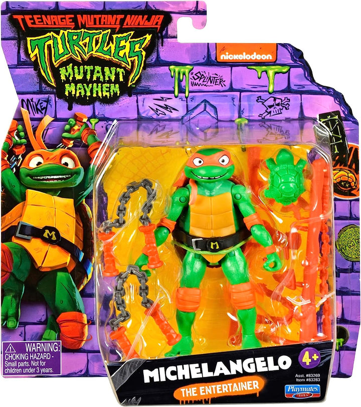 Teenage Mutant Ninja Turtles Mutant Mayhem Michelangelo Figure