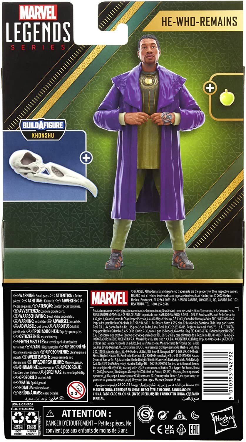 Marvel Legends Series Loki He Who Remains Kang 6" Scale Collectible Action Figure