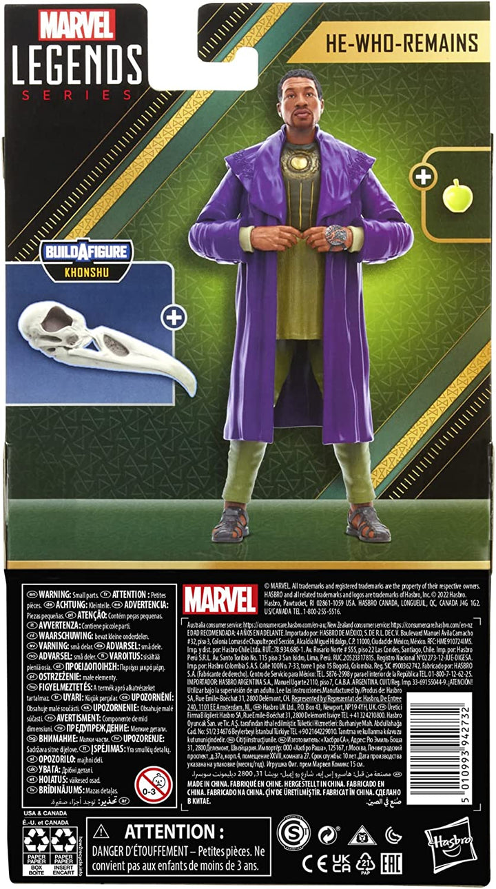 Marvel Legends Series Loki He Who Remains Kang 6" Scale Collectible Action Figure