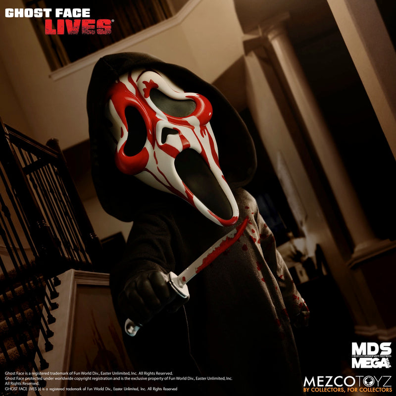 Scream Ghost Face Bloody Edition MDS Mega Scale 15 inch figure