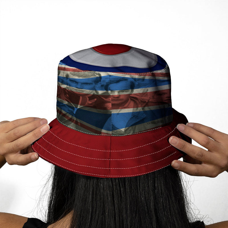 Quadrophenia Bucket Hat, close-up detail