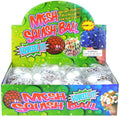 Mesh Ball With Beads, side angle