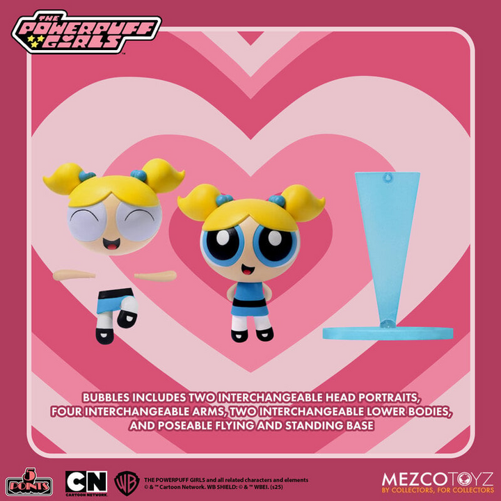 Powerpuff Girls: 5-Point Assortment (Pre-Order September 2026)