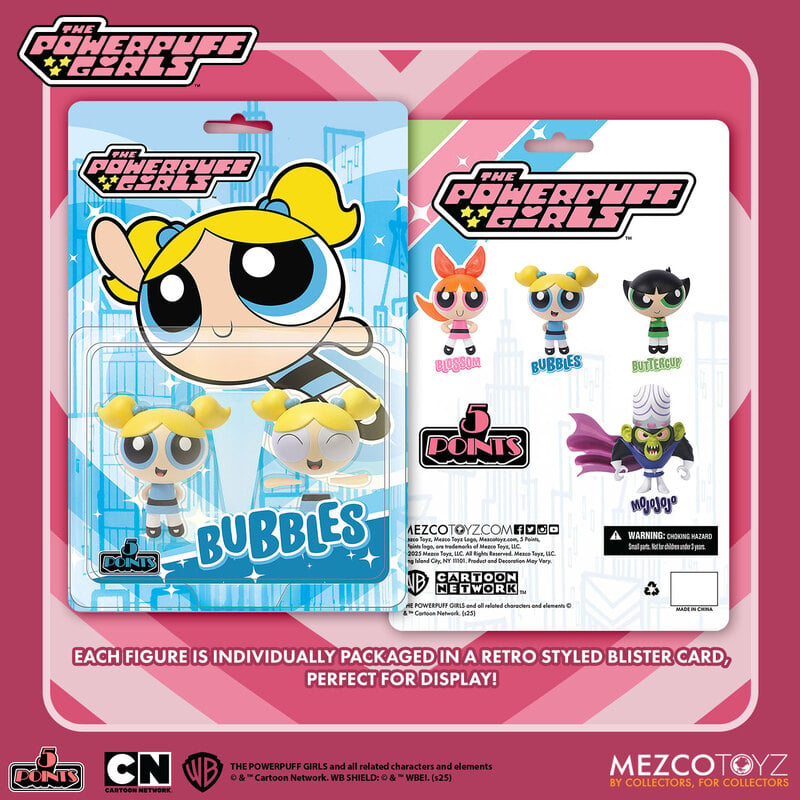 Powerpuff Girls: 5-Point Assortment (Pre-Order September 2026)