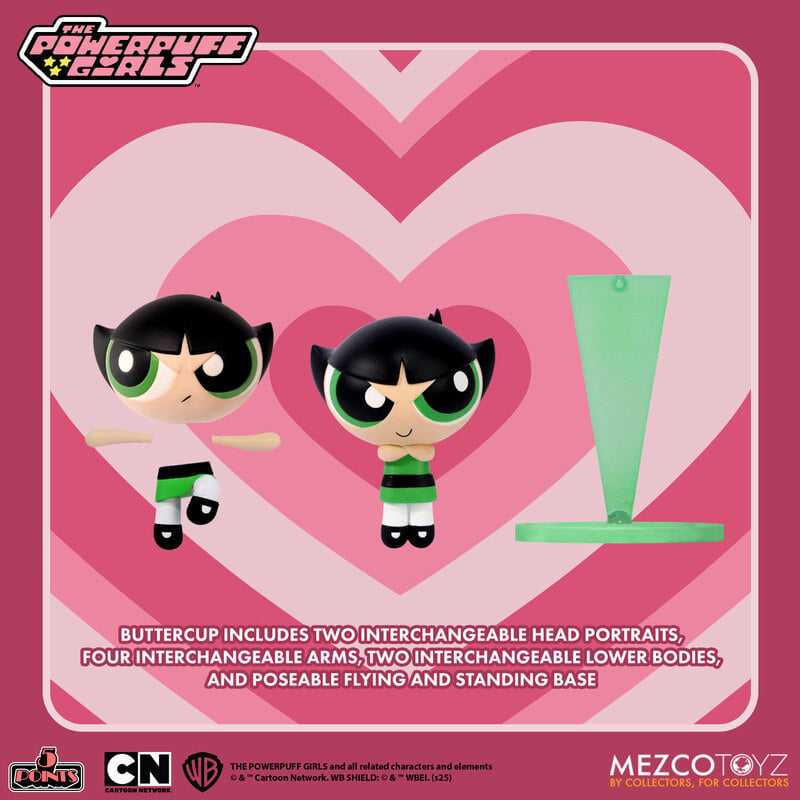 Powerpuff Girls: 5-Point Assortment (Pre-Order September 2026)