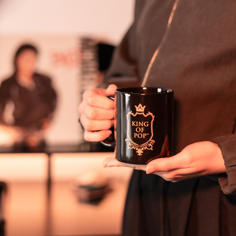 Michael Jackson Ceramic Mug 350ml Glossy Finish Design 3 close up detail