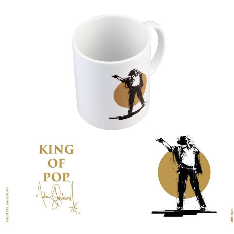 Michael Jackson Ceramic Mug 350ml Glossy Finish Design 2