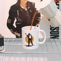 Michael Jackson Ceramic Mug 350ml Glossy Finish Design 2 side angle