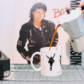 Michael Jackson Ceramic Mug 350ml Glossy Finish Design 1 side angle