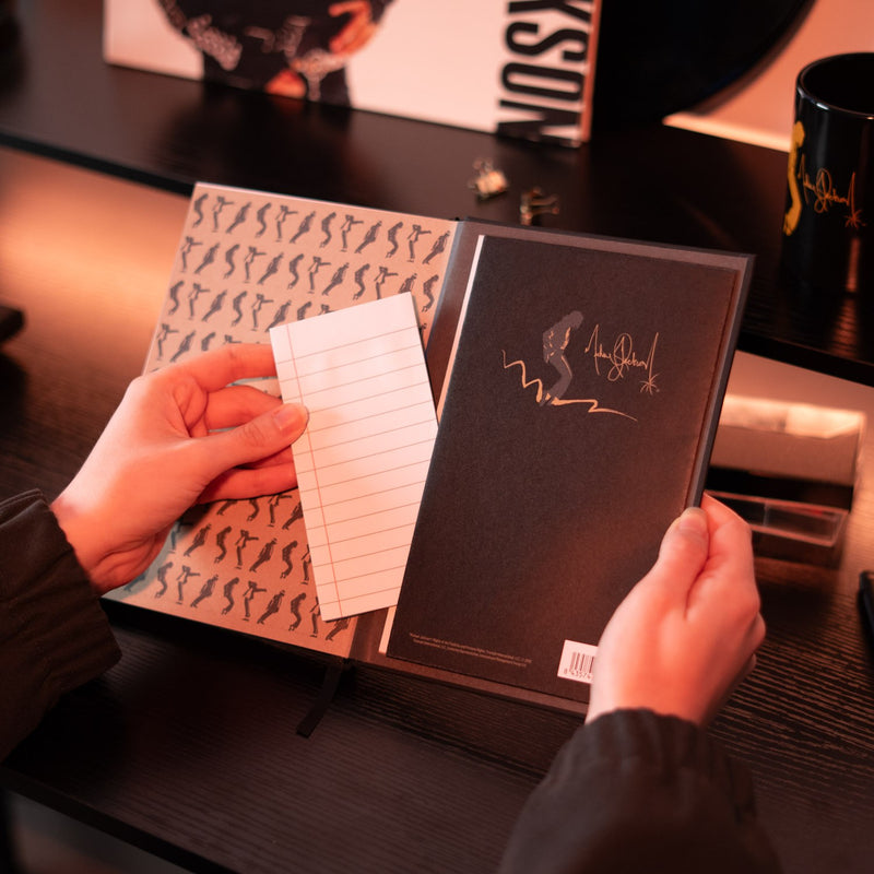 Michael Jackson Premium A5 Hardback Notebook 192 Pages design detail