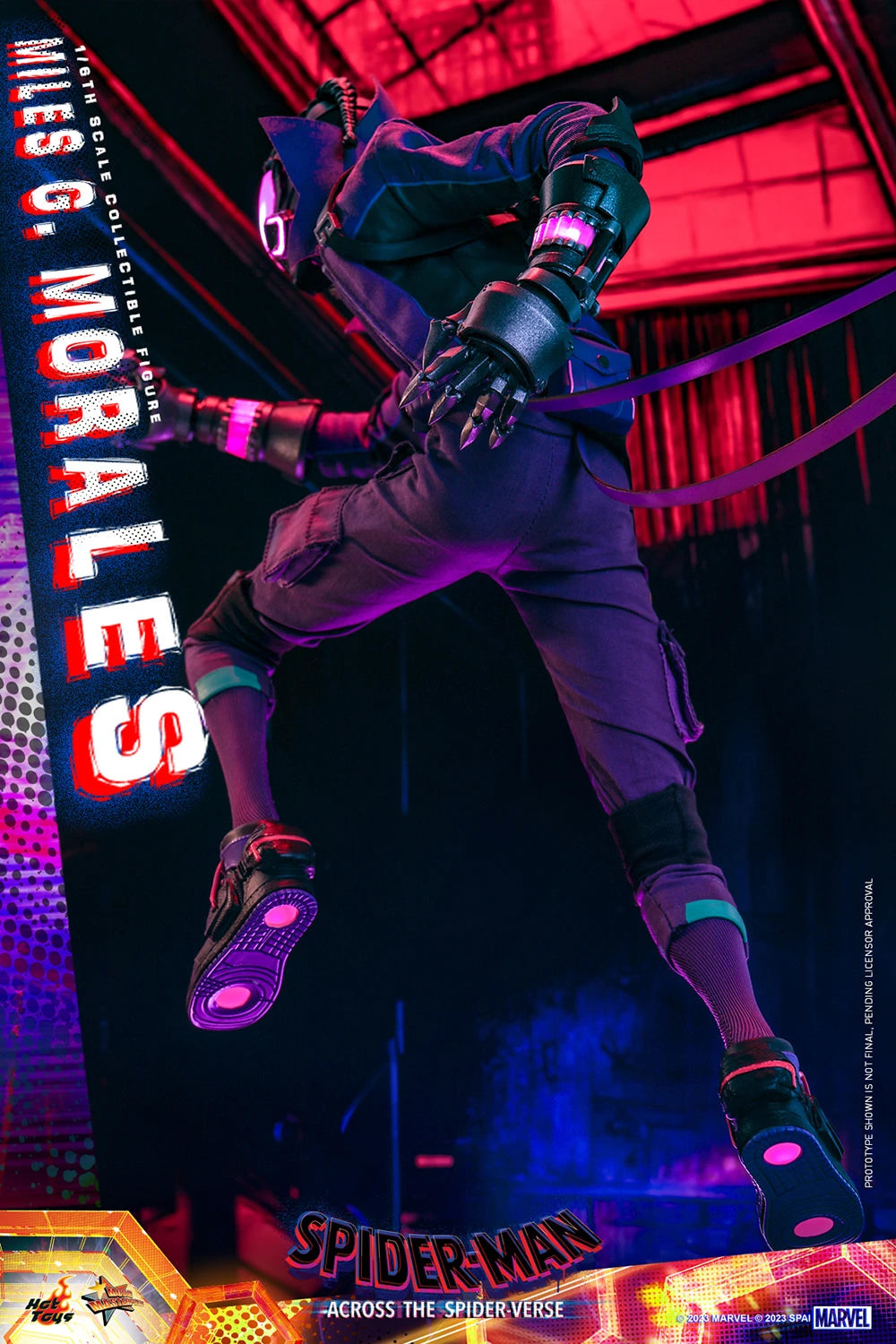 Hot Toys Spider-Man Across The Spider-Verse Miles G. Morales 1/6 Scale Figure