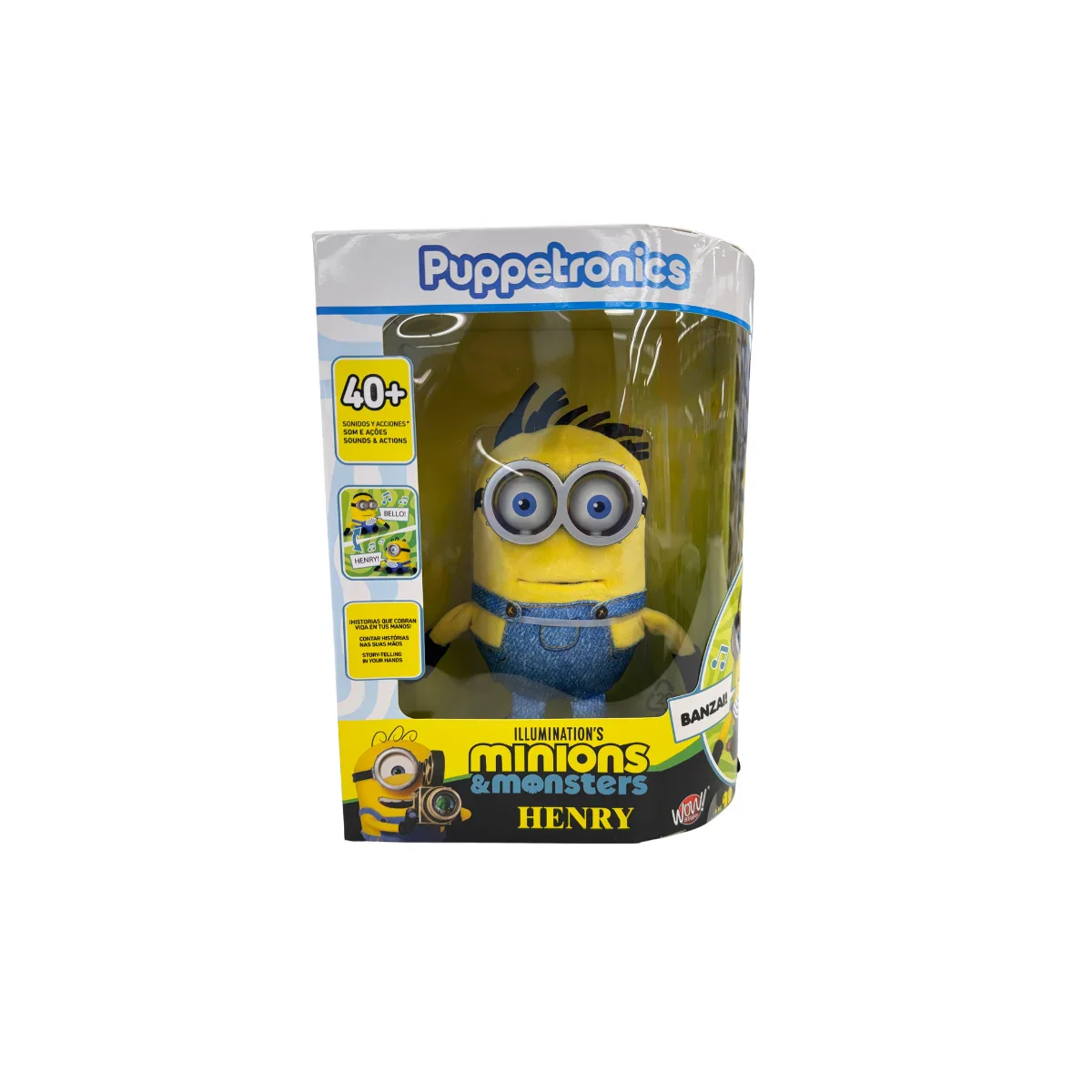 Universal Minions Henry Palm puppetronic – Infinity Collectables