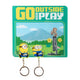 Minions Magnetic Wall Key Holder with 2 Keyrings
