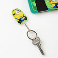 Minions Magnetic Wall Key Holder with 2 Keyrings side angle