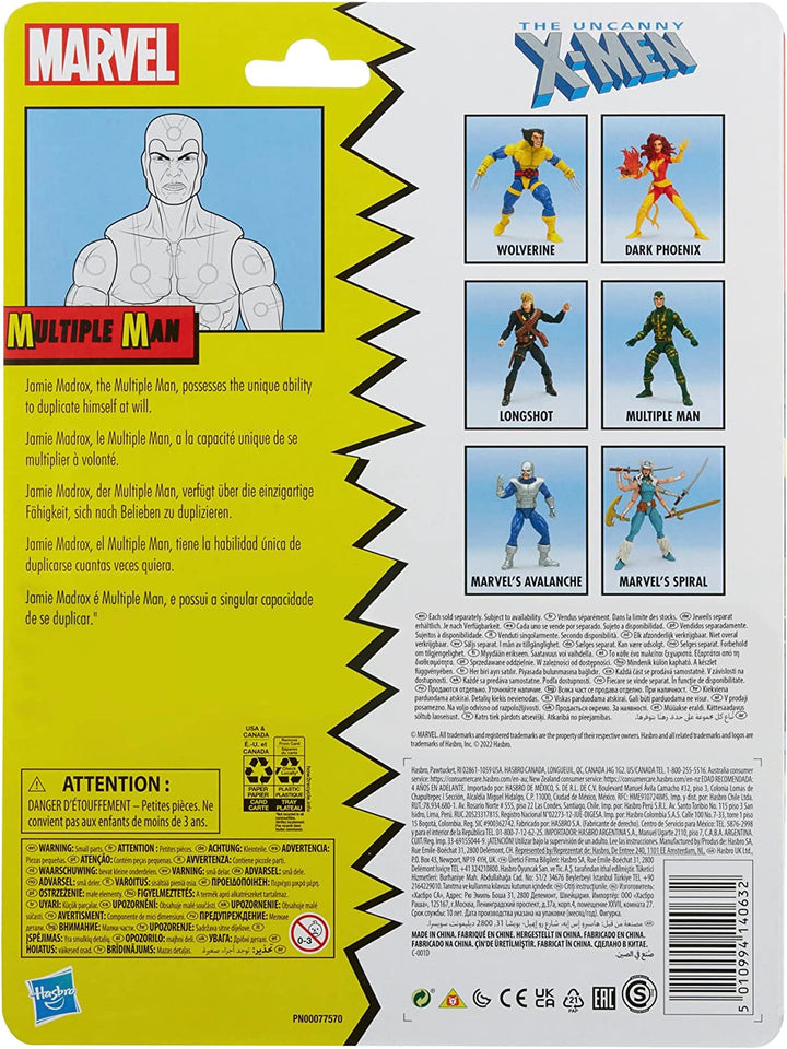 Marvel Legends The Uncanny X-Men Multiple Man 6" Scale Action Figure