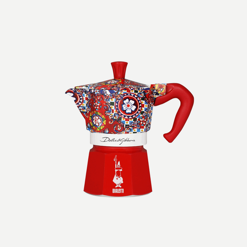 Bialetti X Dolce&Gabbana Sicilian Cart Moka Express collectible from Brew Italia
