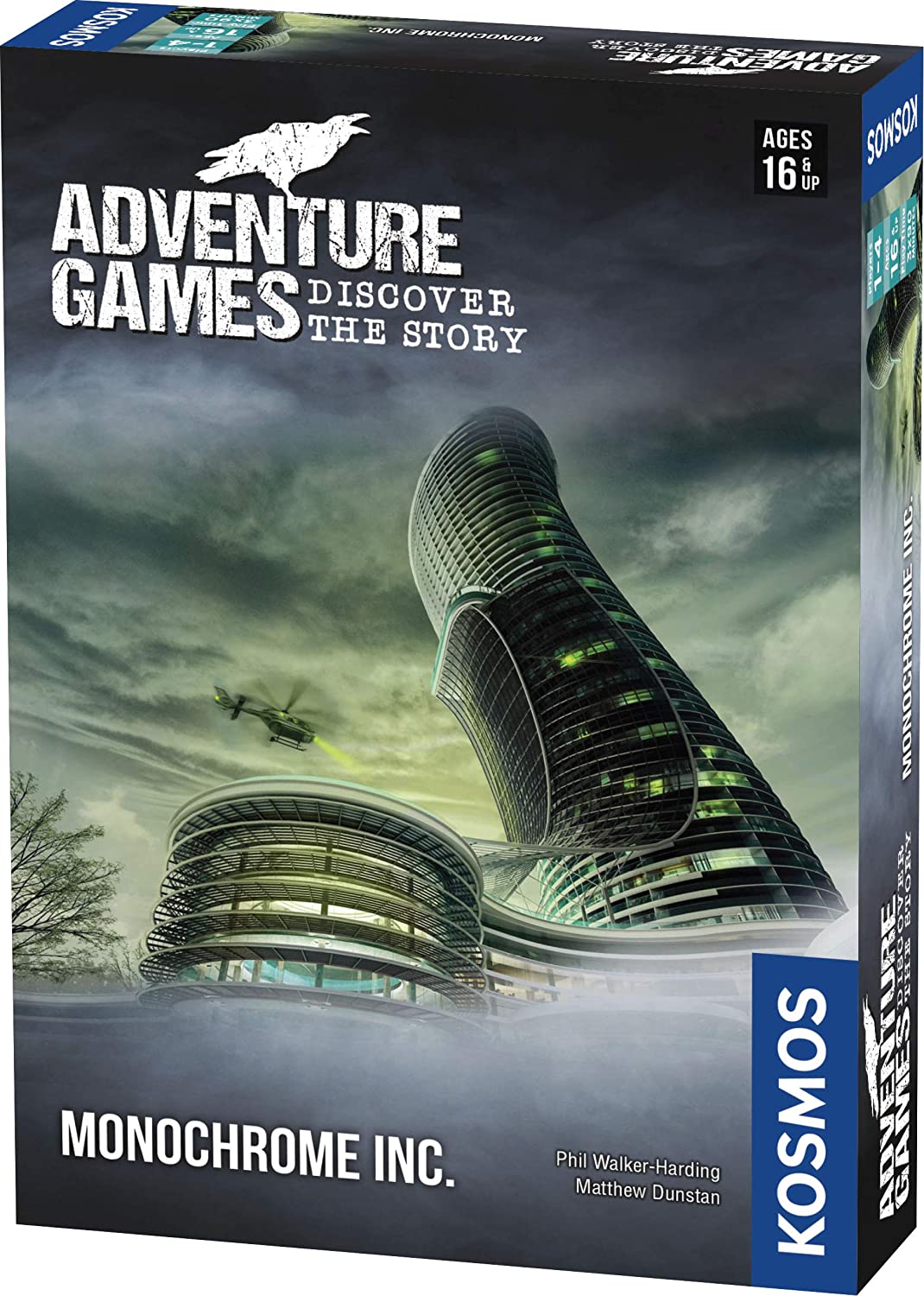Adventure Games: Monochrome Inc. Board Game Action Figure