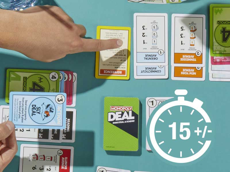 Monopoly Deal, in display
