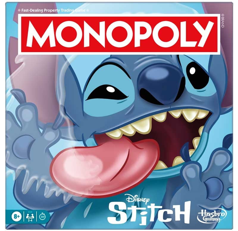 Monopoly Stitch, close-up detail