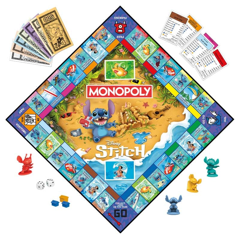 Monopoly Stitch, rear view