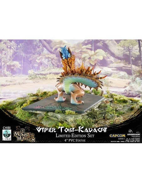 Animegami Chibi Monster Hunter PVC (Viper Tobi Kadachi) Figure - Image 4