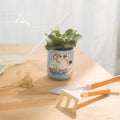 Moomin Decorated Ceramic Pencil Holder design detail