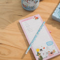 Moomin Magnetic Notes with Pencil design detail