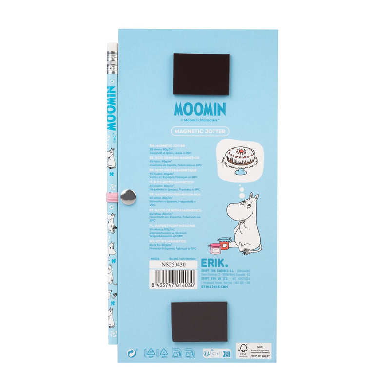 Moomin Magnetic Notes with Pencil alternate view