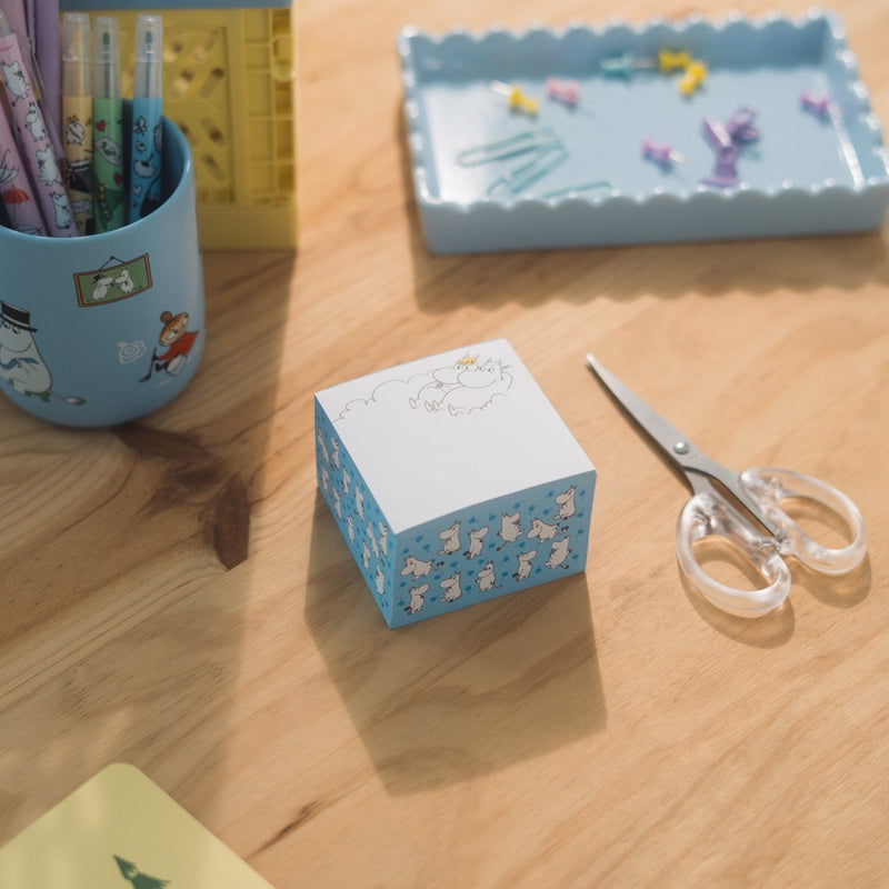 Moomin Memo Block with 400 Sheets side angle