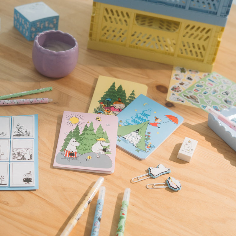 Moomin Stationery Set close up detail