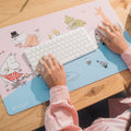 Moomin Vegan Leather Mouse Pad design detail