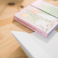 Moomin Weekly Planner with Adhesive Notes close up detail