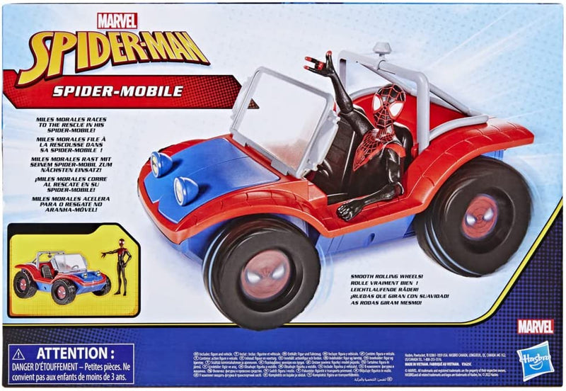 Marvel Spider Mobile & Miles Morales Figure (Spiderman) - Image 2