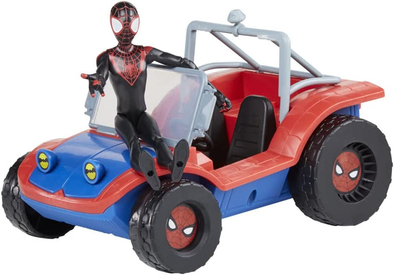 Marvel Spider Mobile & Miles Morales Figure (Spiderman) - Image 4