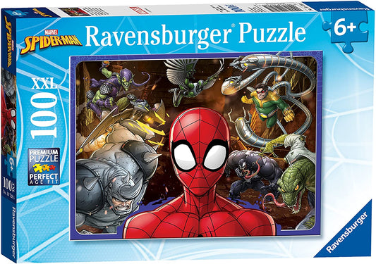 Spider Man XXL Jigsaw Puzzle (100pc)