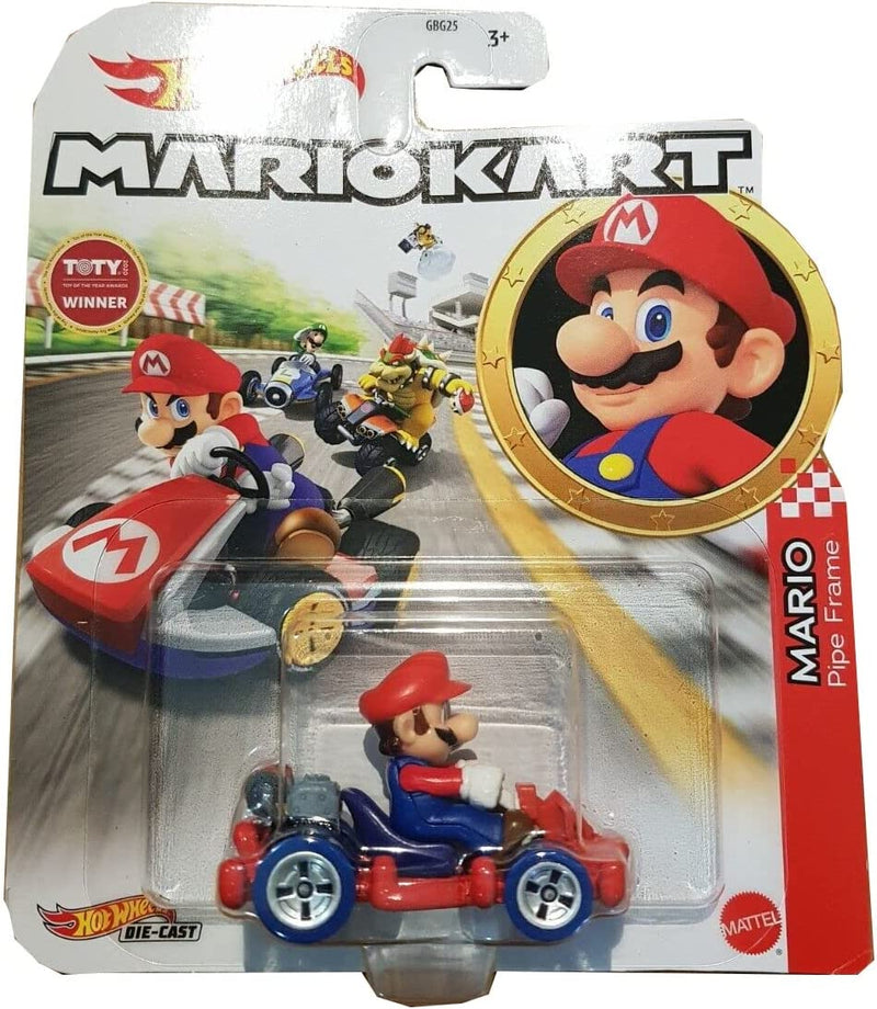 Hot Wheels Mario Kart Mario Toy Car